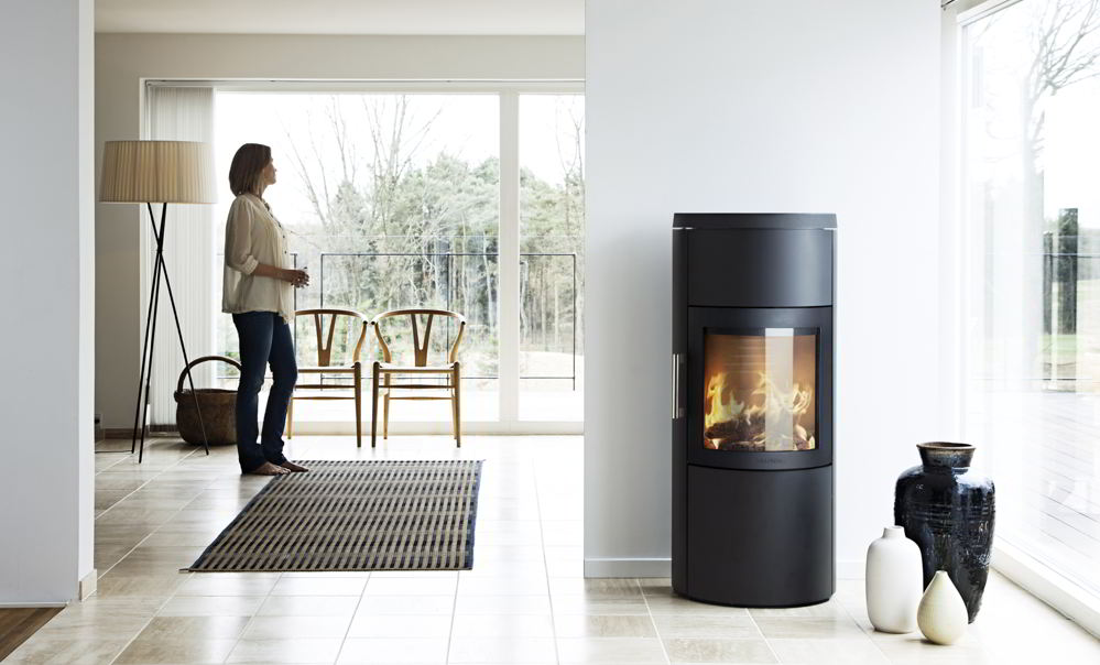 Печь-камин Hwam 3520c Black