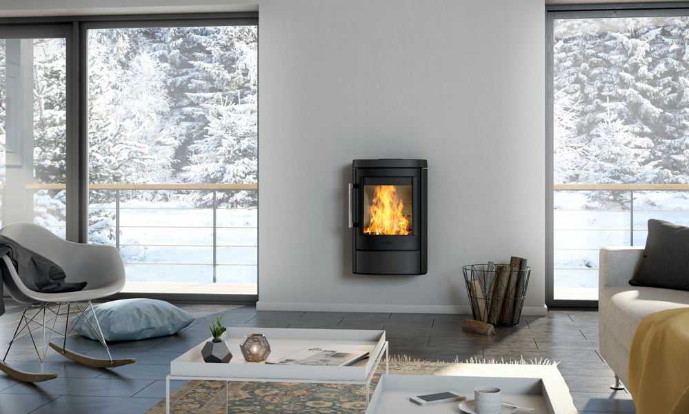 Печь-камин Hwam 4520c Black