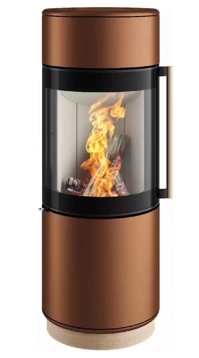 Печь-камин Spartherm Passo XS Style ржаво-коричневая