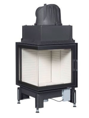 Каминная топка Austroflamm 55x55x51K угловая