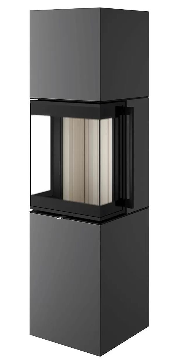 Печь-камин Spartherm Trico S серая
