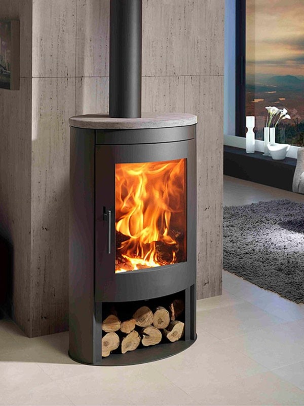 Печь-камин Panadero Oval Stone EcoDesign