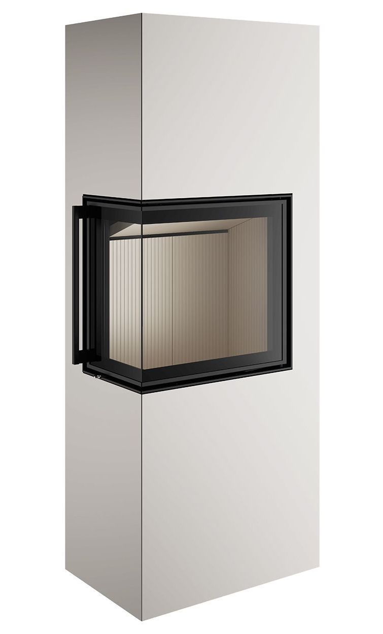 Печь-камин Spartherm Lungo 2L перламутровая