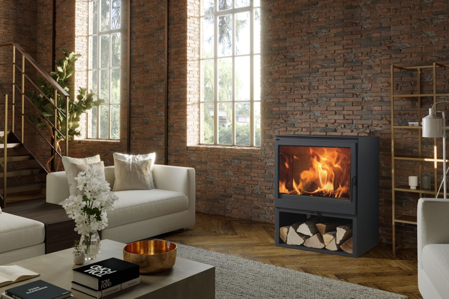 Печь-камин Panadero Acacia EcoDesign