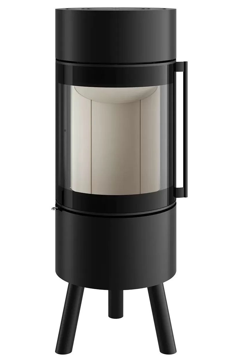 Печь-камин Spartherm Passo XS Tripod чёрная