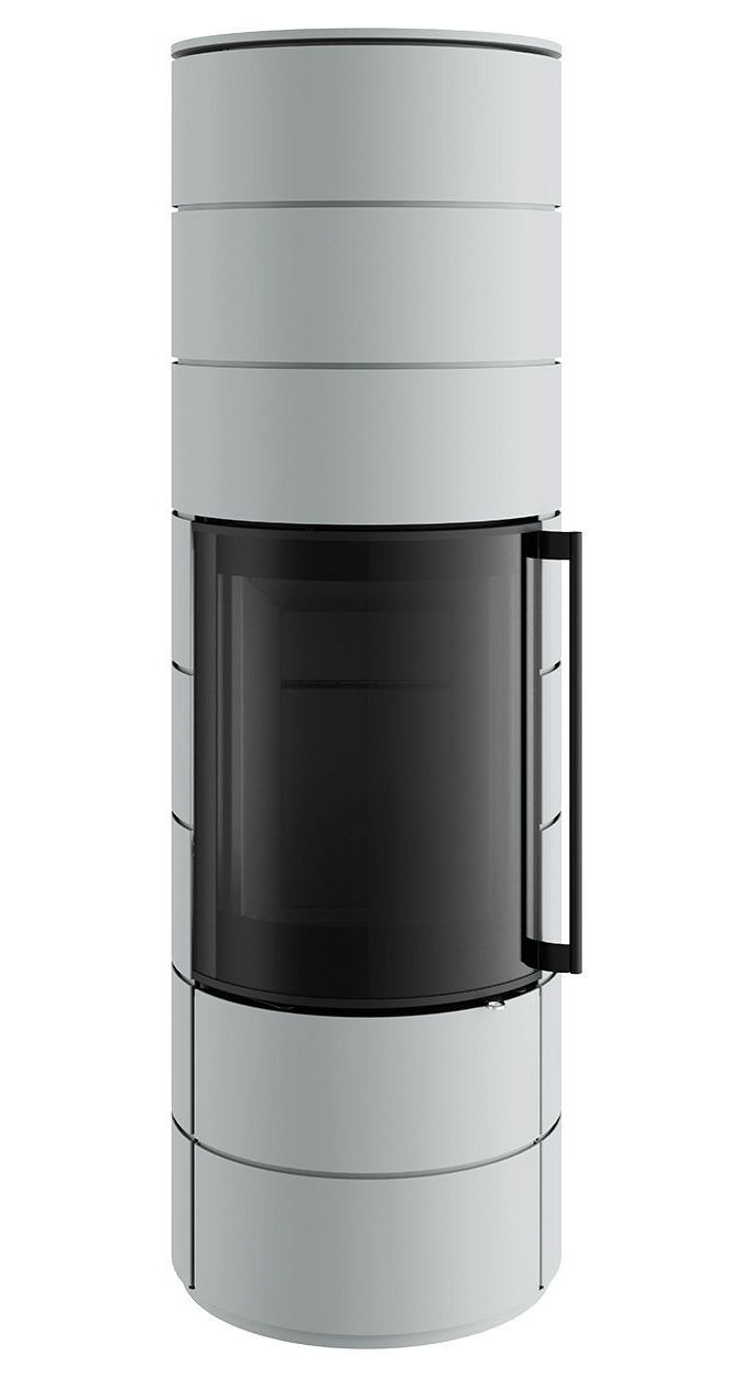 Печь-камин Spartherm Ambiente A4 светло-серая