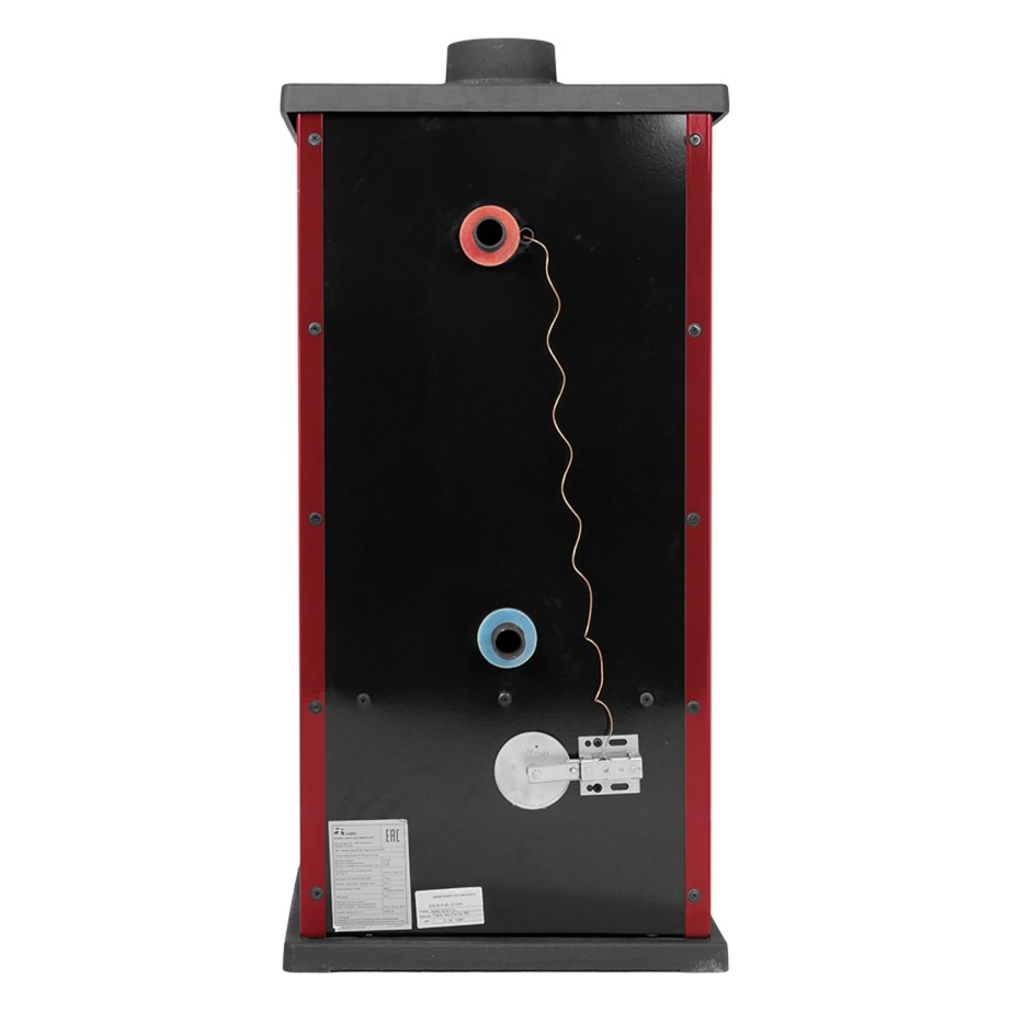Печь с водяным контуром MBS Thermo Vesta Plus Dark Red