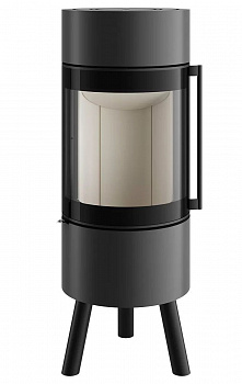 Печь-камин Spartherm Passo XS Tripod серая