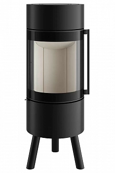 Печь-камин Spartherm Passo XS Tripod чёрная
