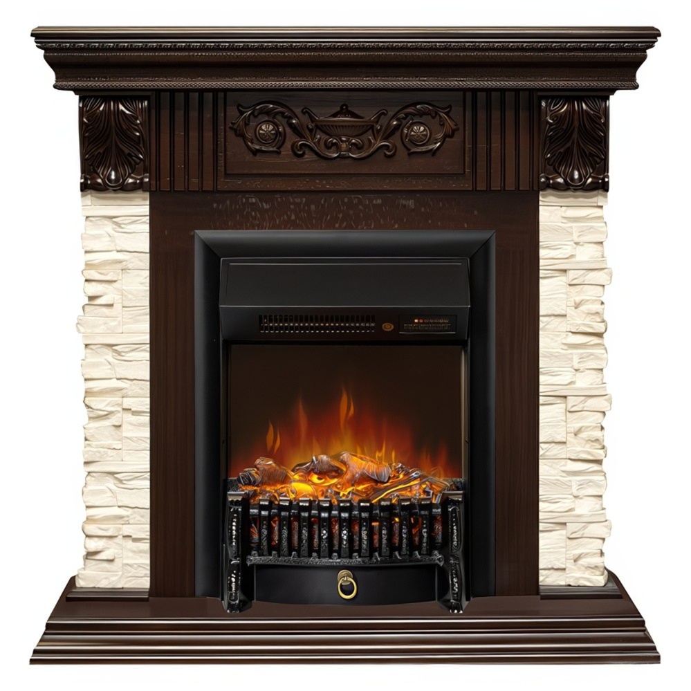 Каминокомплект Royal Flame Luxemburg с очагом Fobos FX M Black RC