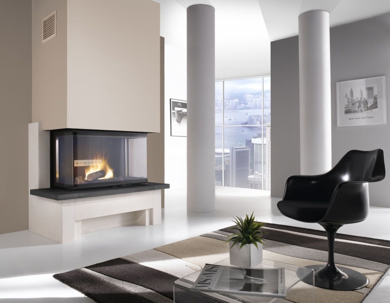 Каминная топка Chazelles Design D10003V