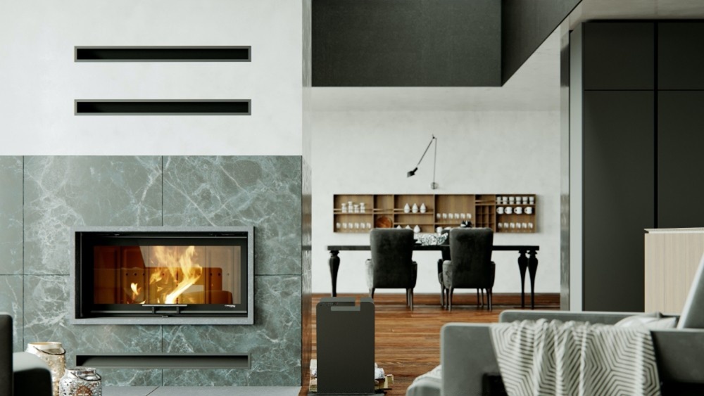 Каминная топка Defro Home Riva LA G Short