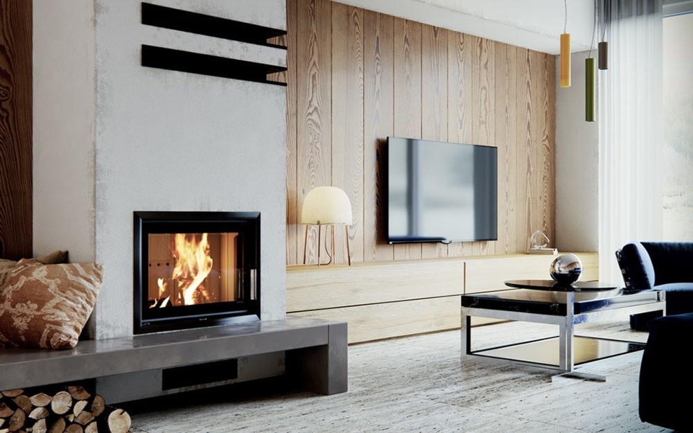 Каминная топка Defro Home Riva ME Short