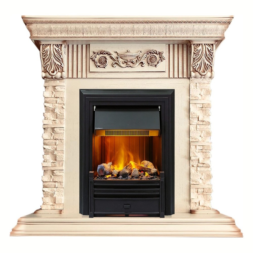 Каминокомплект Dimplex Luxemburg с очагом Brookline Black