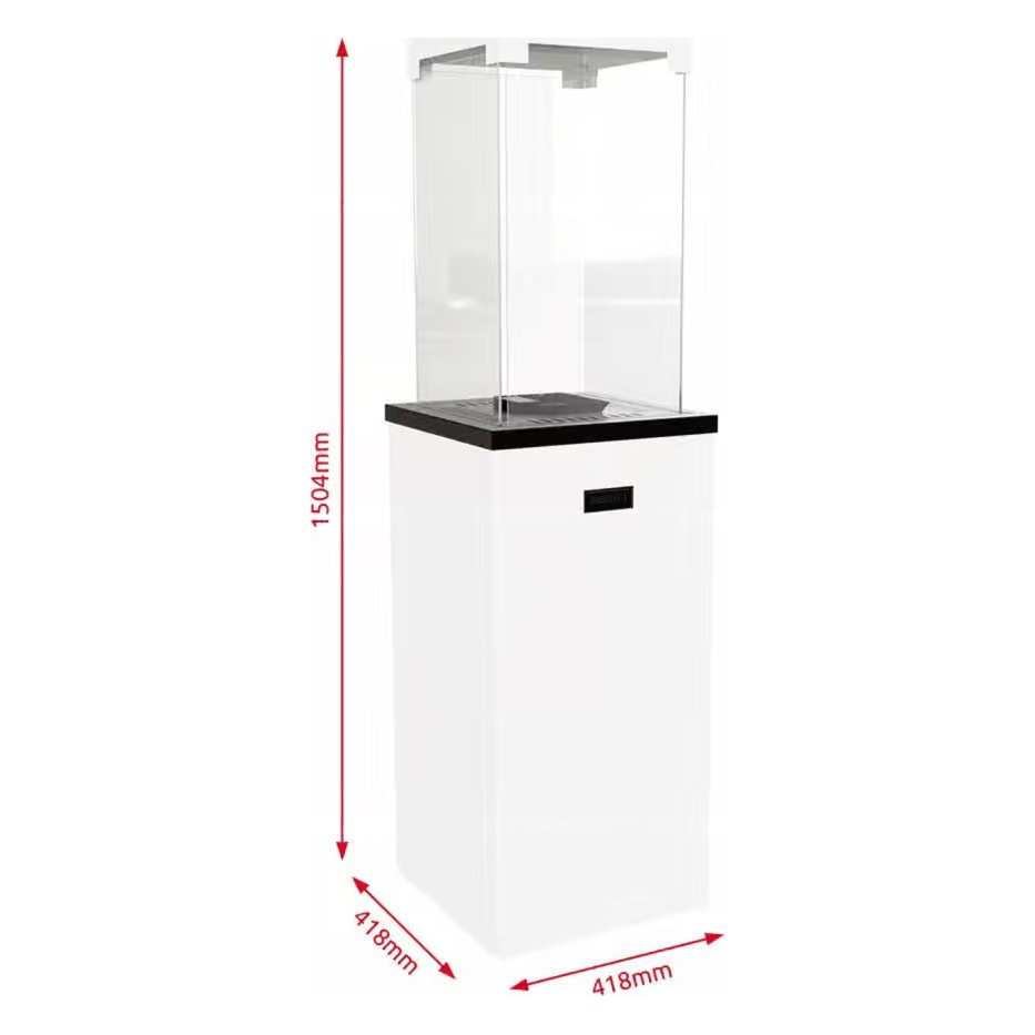 Газовый камин Kratki PATIO/LIGHT с ручным управлением