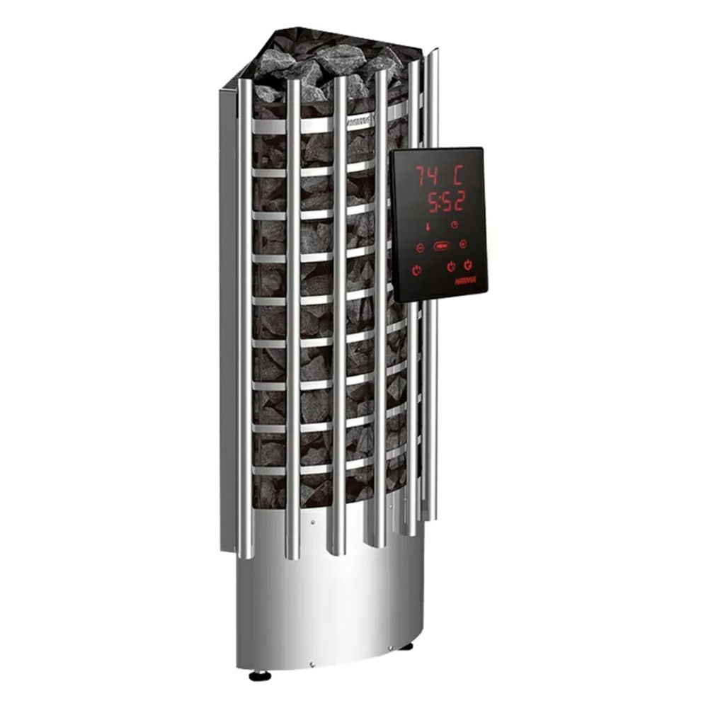Электрическая печь для сауны Harvia Glow Corner TRC90XE + CX001WiFi