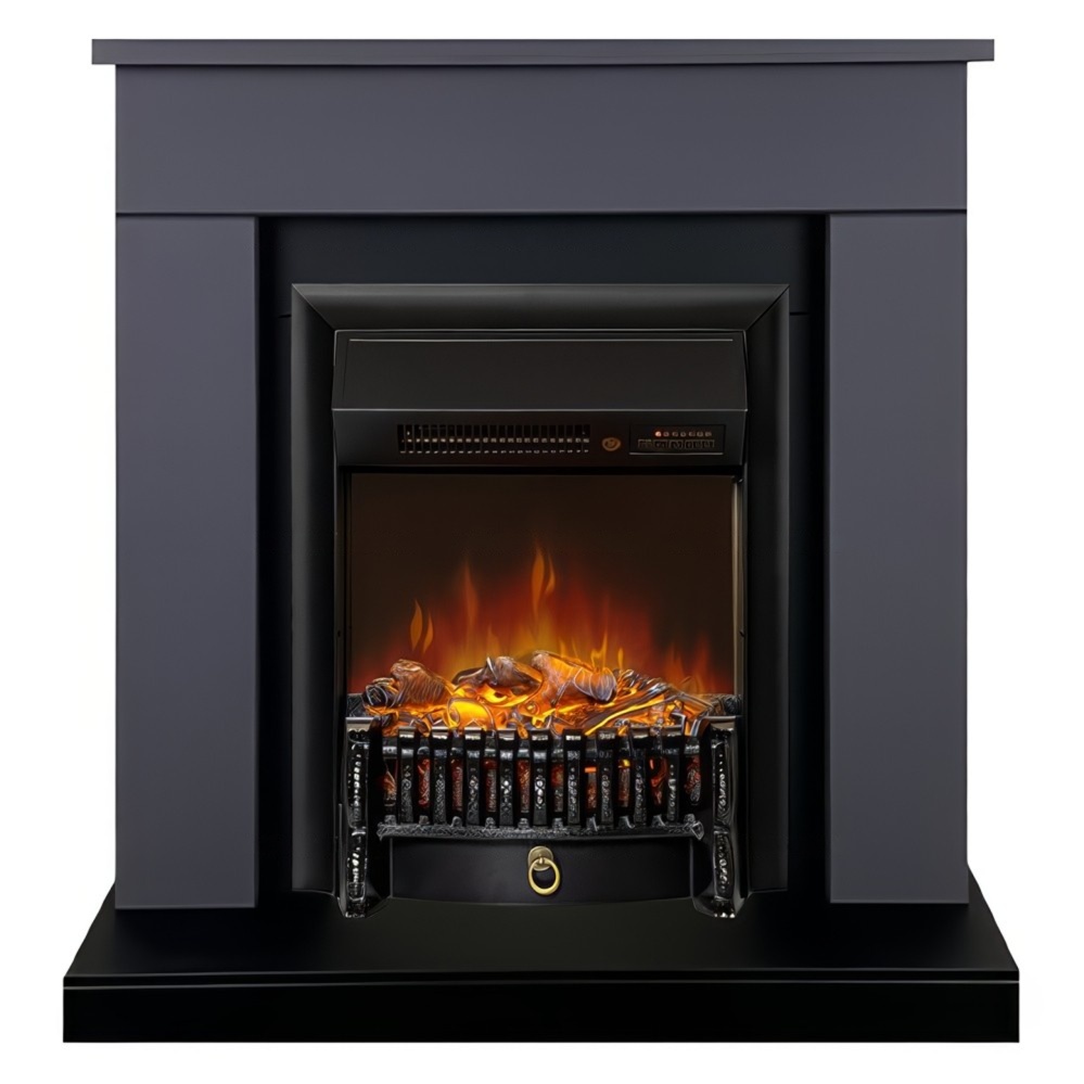 Каминокомплект Royal Flame Bergen с очагом Fobos FX M Black RC (разборный)