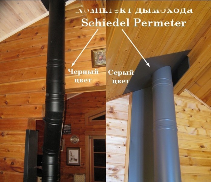 Настенный комплект дымохода Schiedel Permeter Ø 130 мм
