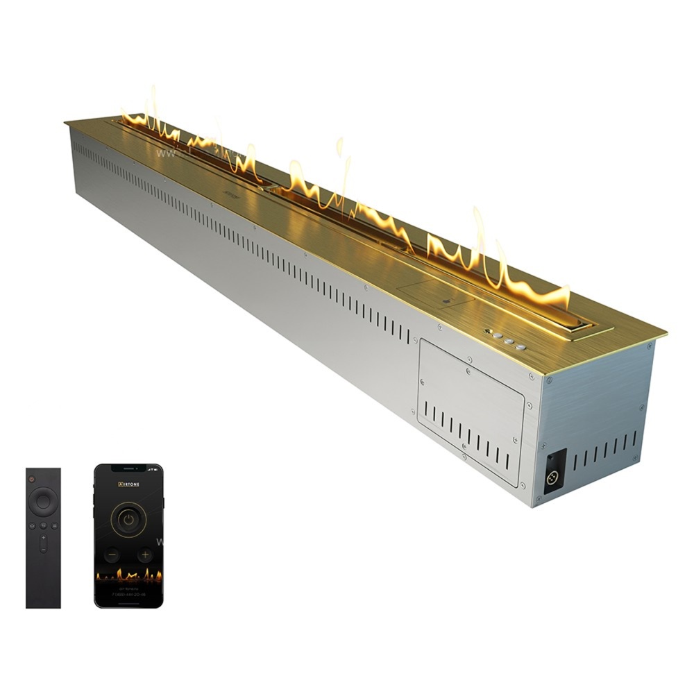 Автоматический биокамин Airtone Andalle Linear (Gold / Золото)
