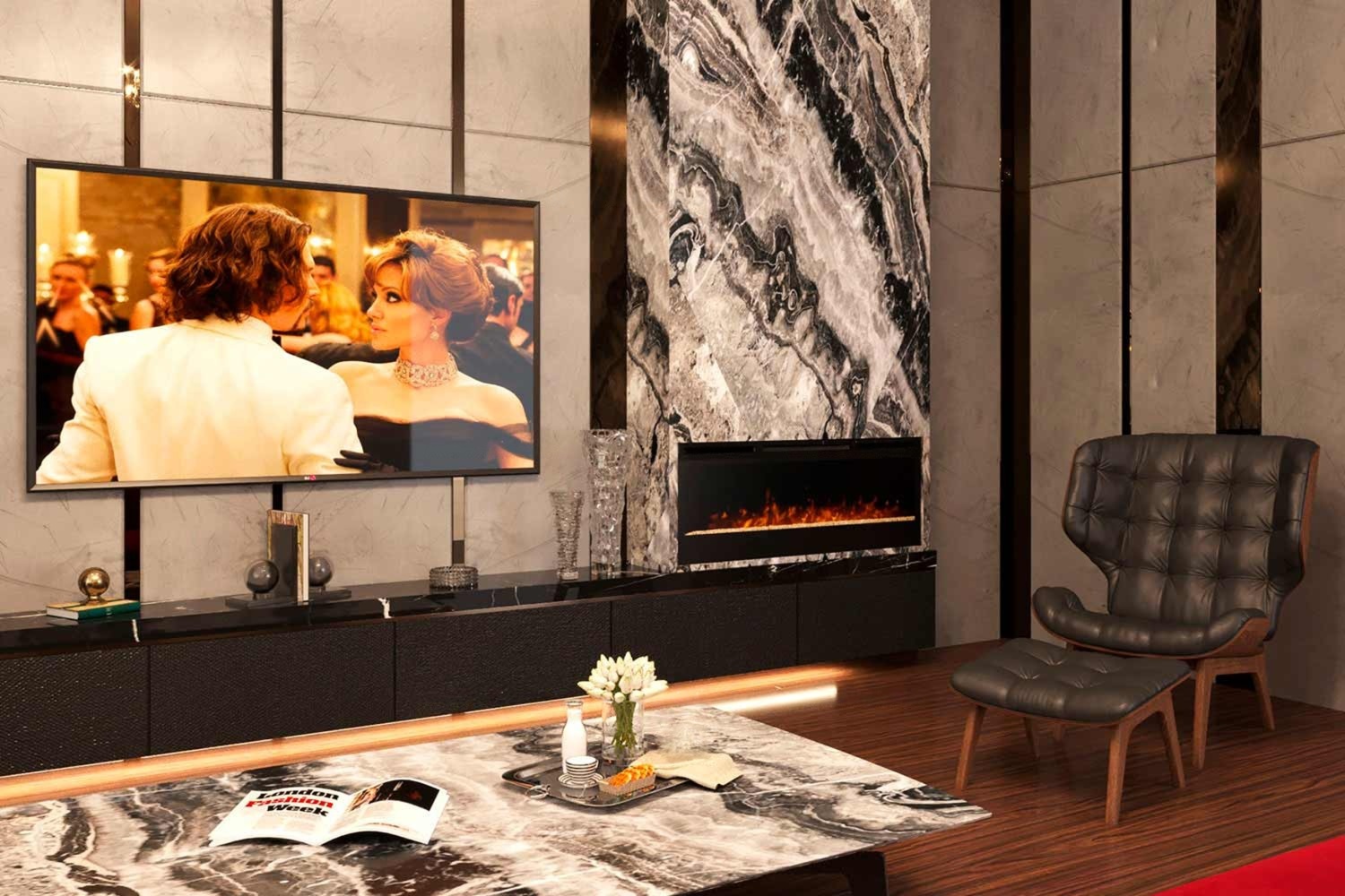 Электрический камин Dimplex Synergy