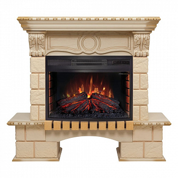 Каминокомплект RealFlame Bolero 25/25.5 с очагом Firefield 25 S IR