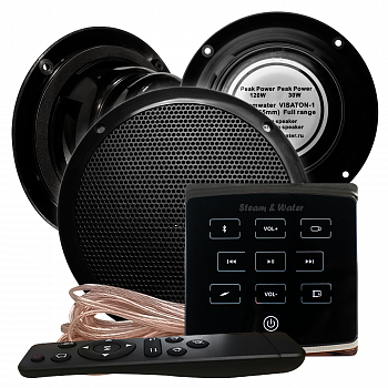 Комплект влагостойкой акустики - SW 33 Black ECO